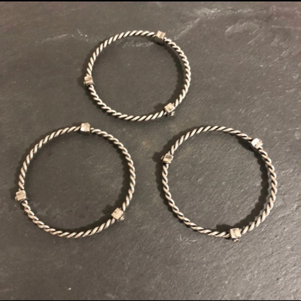 Lia Sophia Bangle Bracelet Set - retired